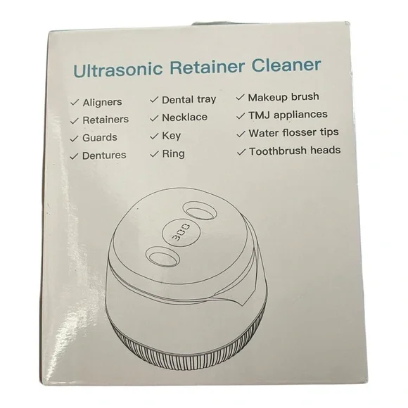 Ultrasonic Retainer Cleaner with UV Sterilization NWT - Picture 3 of 10
